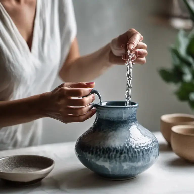 Visual representation of "vessel" - A hollow container, especially one used to hold liquid, like a cup or vase.