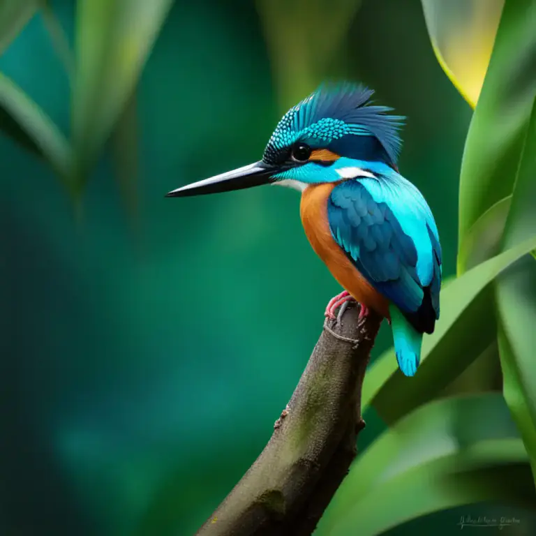 Visual representation of "halcyon" - A tropical Asian and African kingfisher with bright blue or greenish-blue feathers.