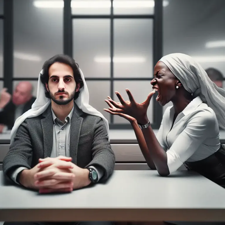 Visual representation of "endure" - To endure someone means to tolerate their behavior.