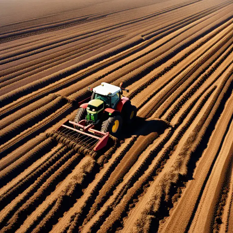 Visual representation of "furrow" - To make a furrow or furrows in