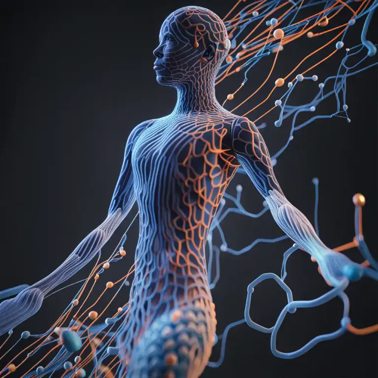 Visual representation of "protein" - An element in digital animations that helps to create realistic movement and effects.