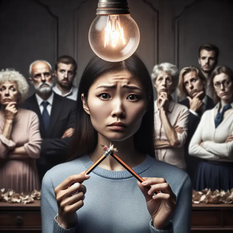 Visual representation of "weak" - Not convincing or not well reasoned