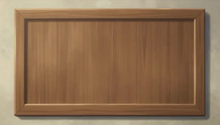 Visual representation of "panel" - A flat piece of material, typically rectangular, serving as a surface or cover.