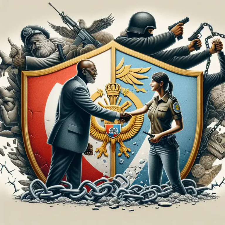Visual representation of "war" - A campaign against something negative such as a disease or social problem.