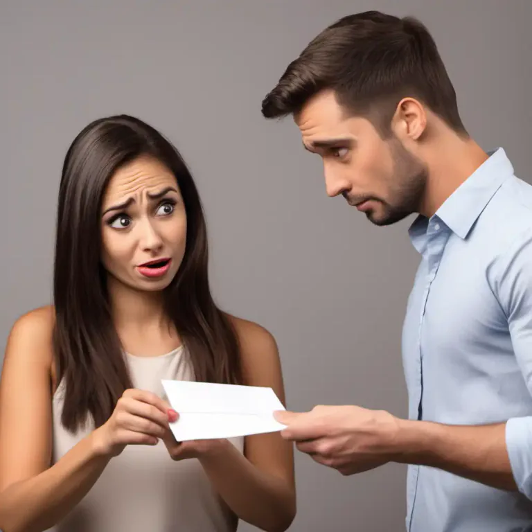 Visual representation of "dump" - To end a romantic relationship with someone.