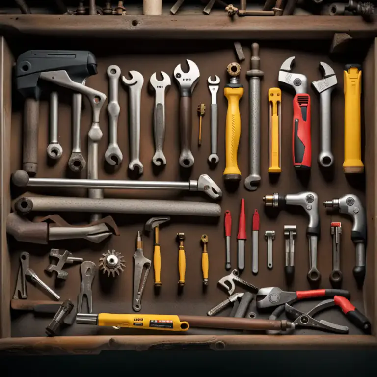 Visual representation of "tool" - To equip or supply someone or something with tools