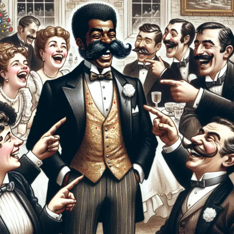 Visual representation of "risible" - Being fit to laugh at