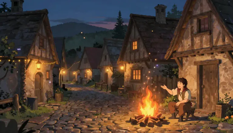 Visual representation of "olden" - It means from a time long ago in the past