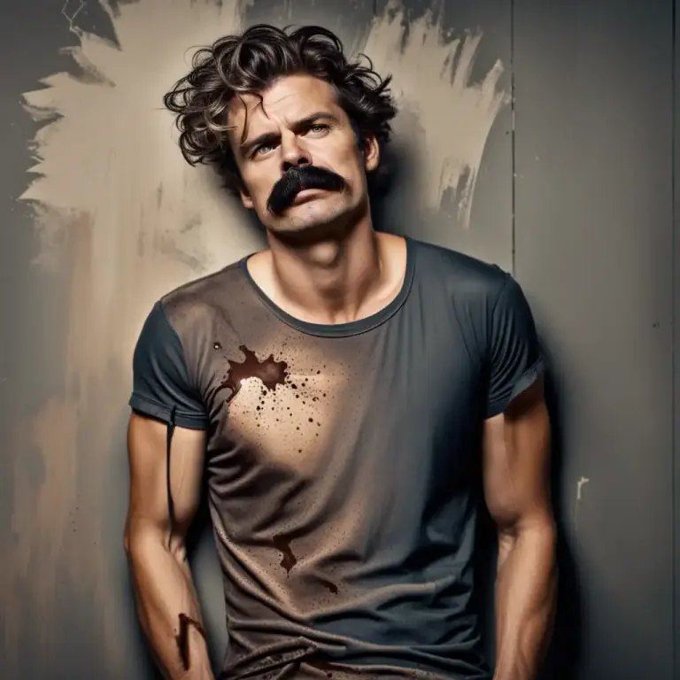 Visual representation of "scruff" - A disheveled, untidy, or slightly dirty person.