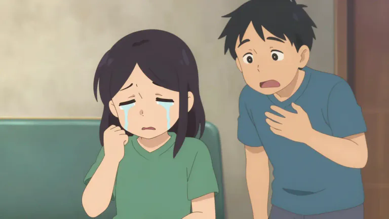 Visual representation of "grieve" - To cause distress to someone