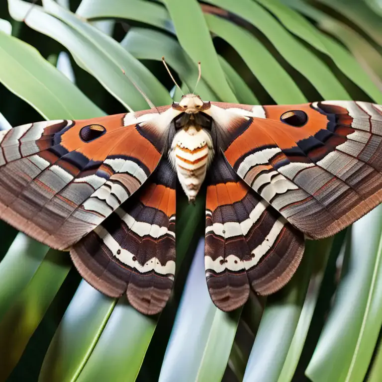 Visual representation of "atlas" - A kind of moth