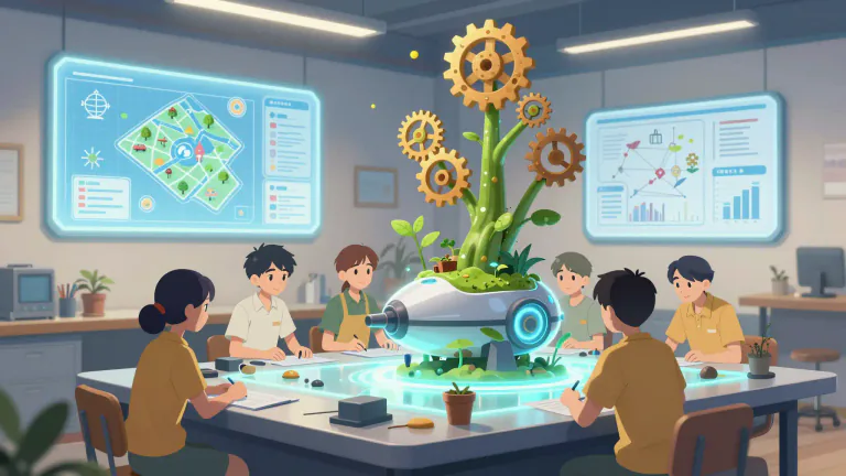 Visual representation of "startup" - The process of initiating a new business, often focused on scalability and innovation.