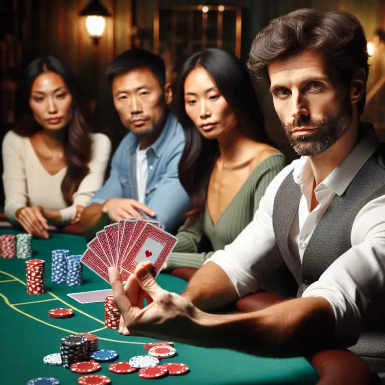 Visual representation of "dealer" - A person who distributes playing cards in a card game