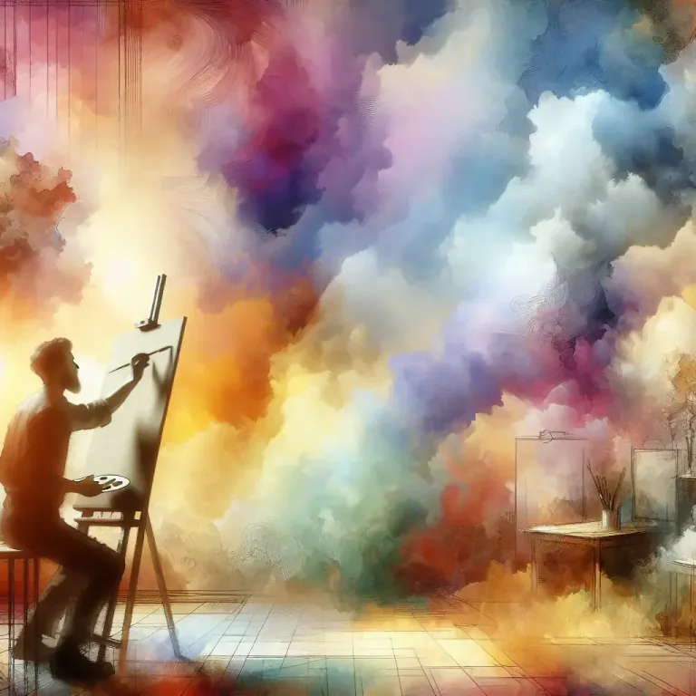 Visual representation of "wash" - A thin layer or coat, of color or paint