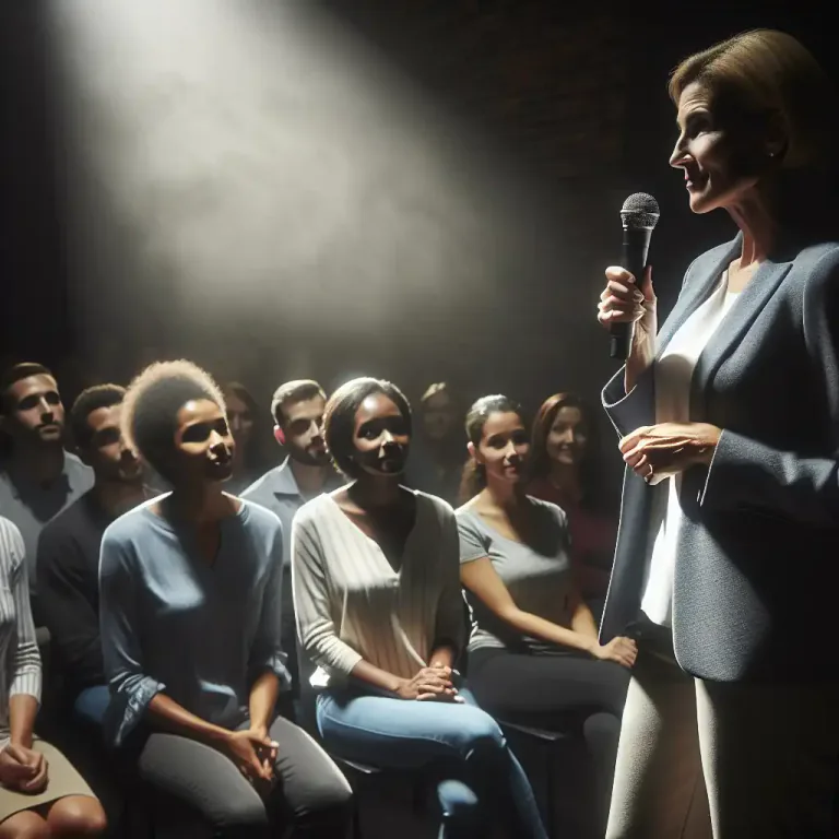 Visual representation of "elocution" - Special attention to enunciation, tone, and style in speech or singing.