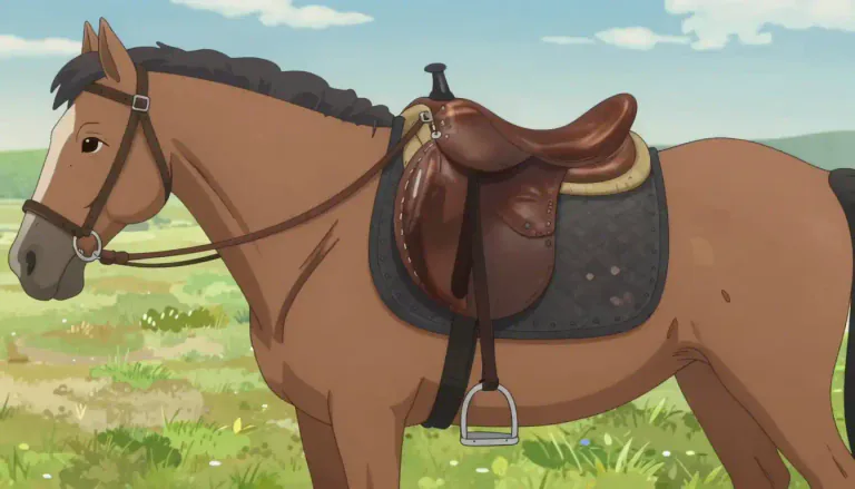 Visual representation of "saddle" - A seat for a rider on the back of a horse or other animal