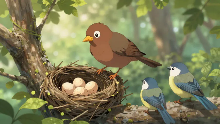 Visual representation of "cowbird" - A type of bird belonging to the family Icteridae, known for laying its eggs in the nests of other bird species.
