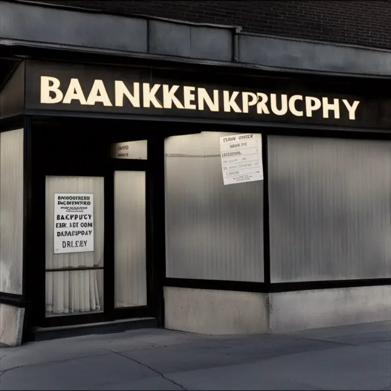 Visual representation of "bring/put down the shutters" - To stop a business activity or process.
