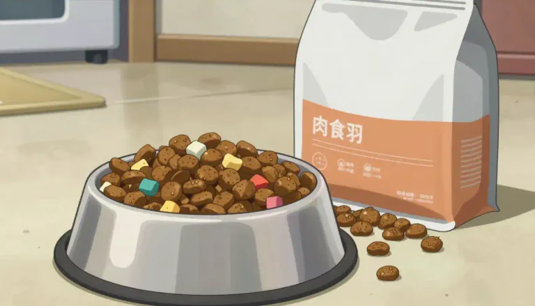 Visual representation of "dogfood" - Food that is specifically prepared for dogs.