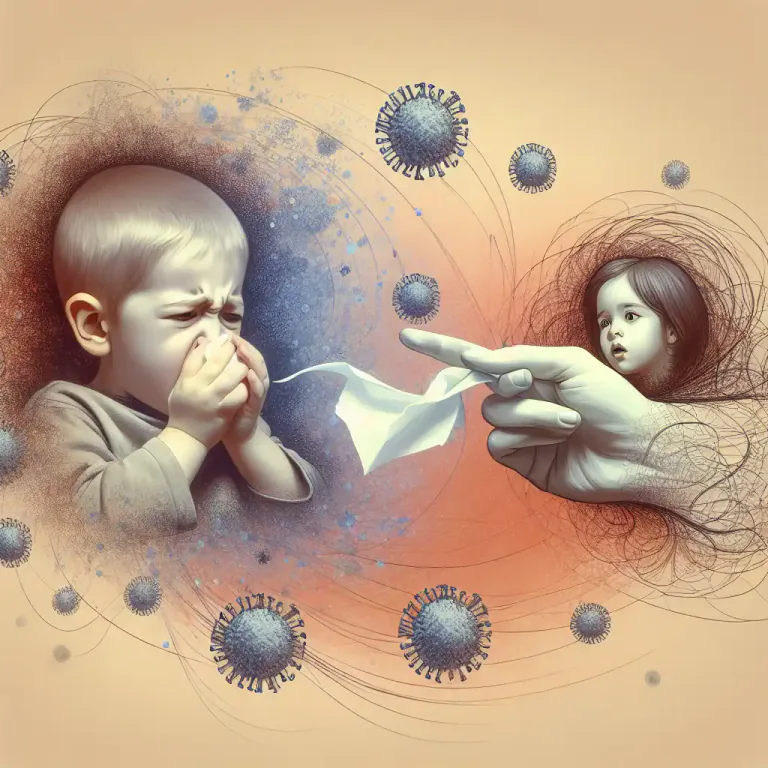 Visual representation of "catch" - To become infected with a disease