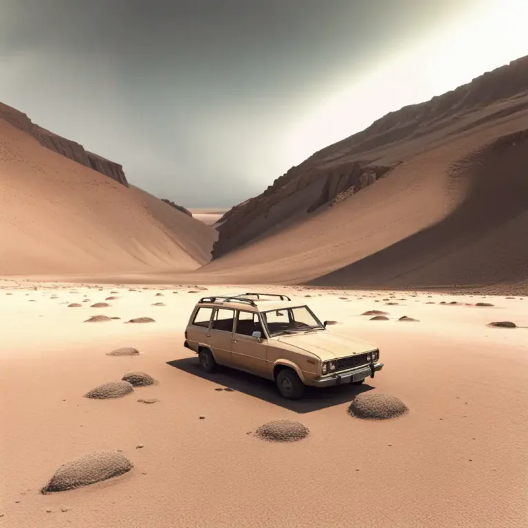 Visual representation of "godforsaken" - Very remote, especially from places with people