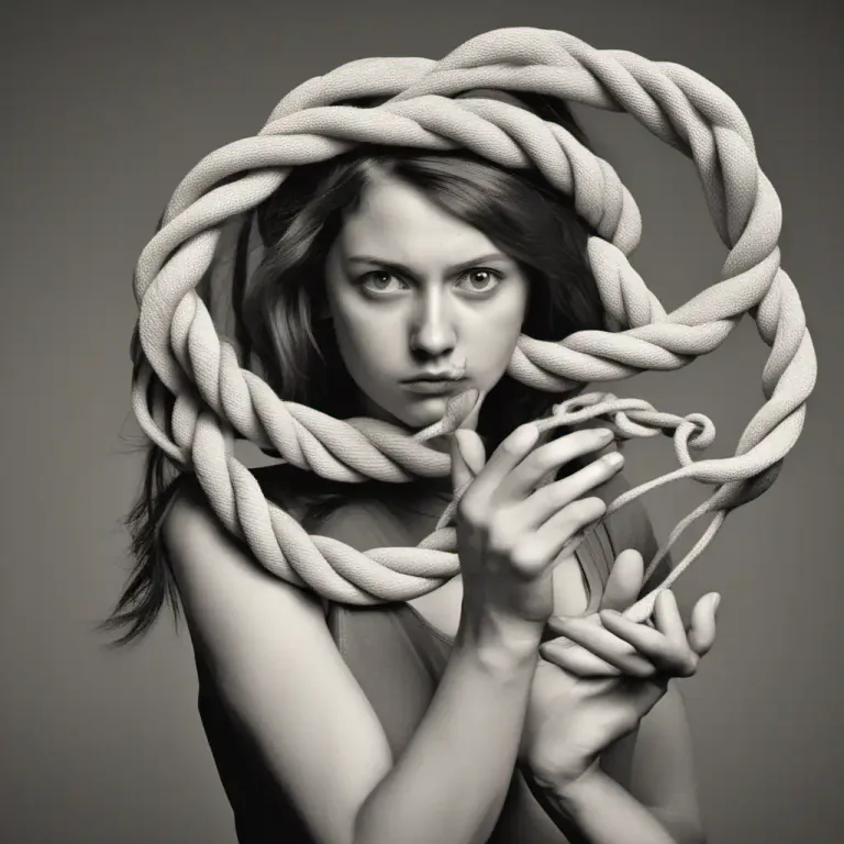 Visual representation of "keep your nose out of something" - To avoid becoming interested or involved in something