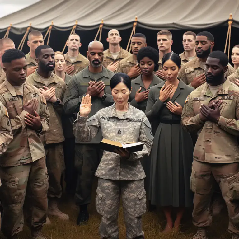 Visual representation of "padre" - Used by soldiers as a term of address for a chaplain in the military.