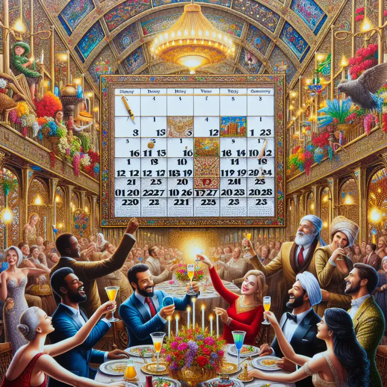 Visual representation of "a sense of occasion" - A feeling of excitement or anticipation about a special event