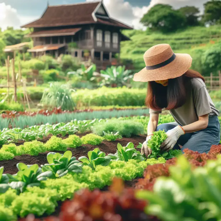 Visual representation of "earthy" - Connected to nature or farming