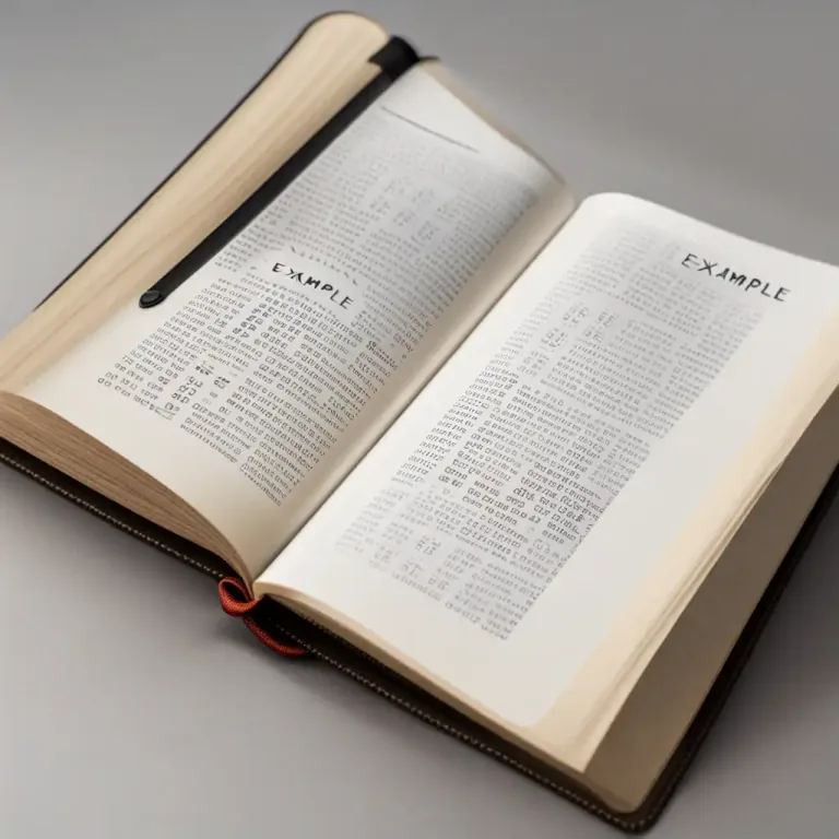 Visual representation of "ex" - Short form for 'example'