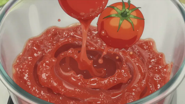 Visual representation of "pulp" - Turn into a soft, wet mass by crushing, grinding, or blending.