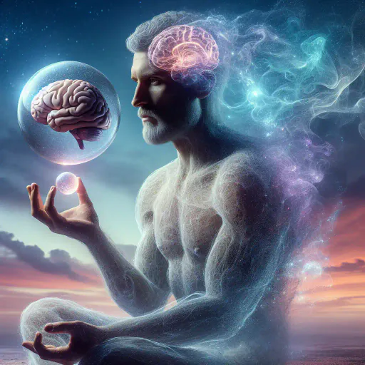 Illustration for Mind-Body Concept