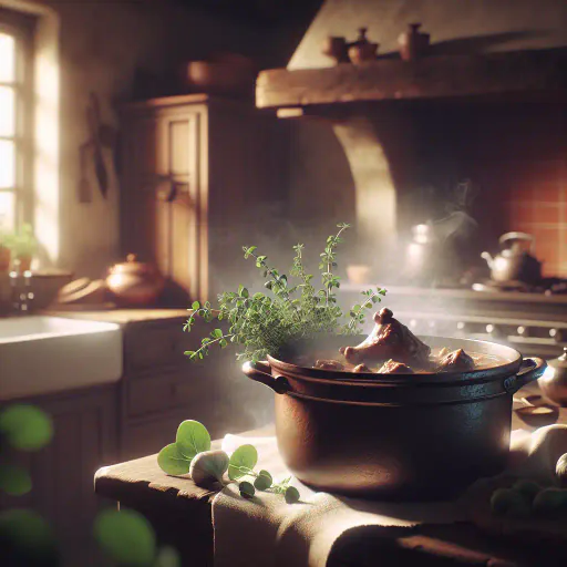 Illustration for Savory Dishes