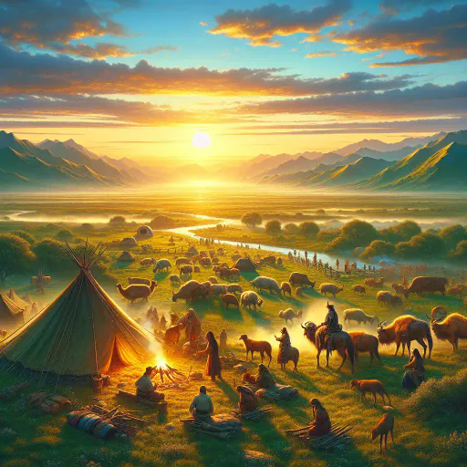 Illustration for Geographical Movement