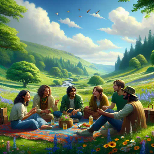 Illustration for Countryside Imagery