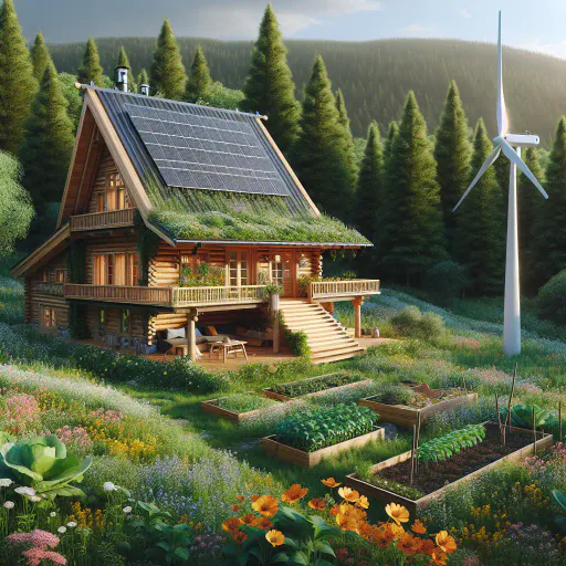 Illustration for Sustainable Living