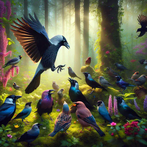Illustration for European Bird
