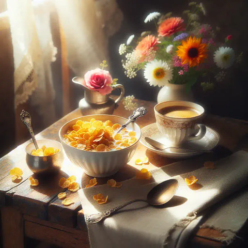 Illustration for Typical Breakfast