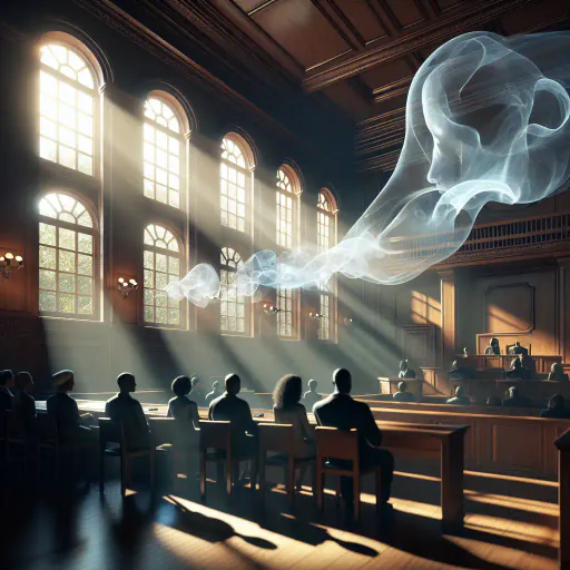 Illustration for Courtroom Rejection
