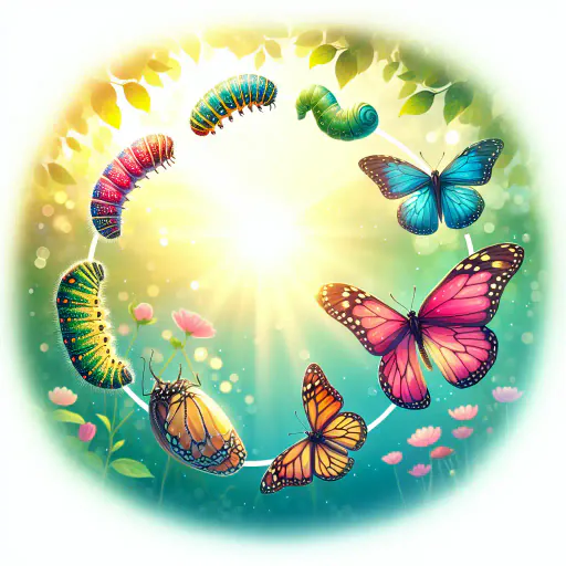 Illustration for Insect Transformation