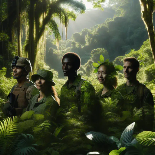Illustration for Visual Camouflage