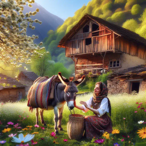 Illustration for Work Animals
