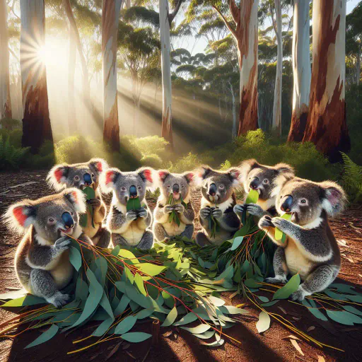 Illustration for Eucalyptus Diet