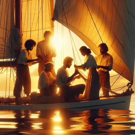 Illustration for Not Just Sailing