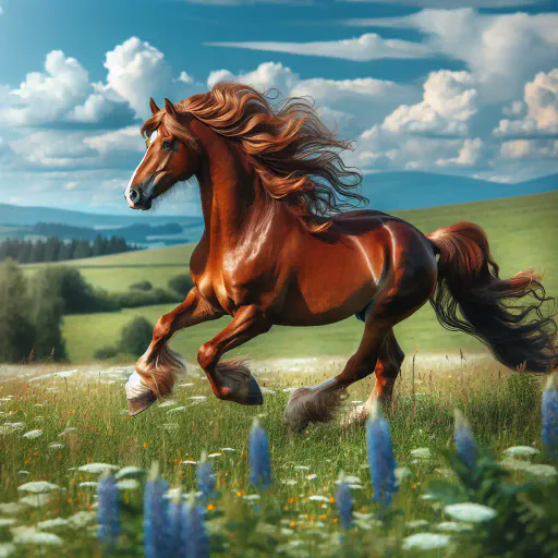 Illustration for Horse Speed