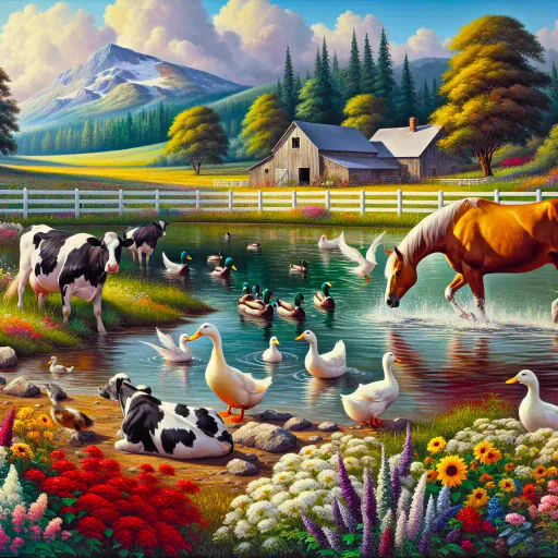 Illustration for Animal Sounds