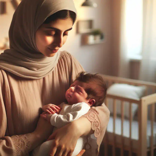 Illustration for Motherhood Emotion