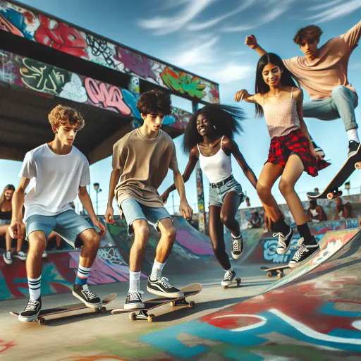Illustration for Young And Active