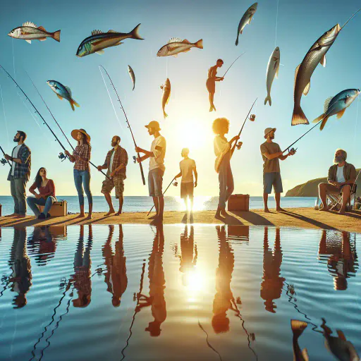 Illustration for Fishing Activity