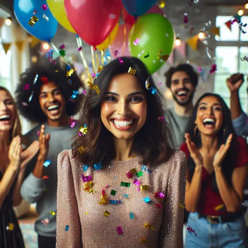 Illustration for Expressing Happiness